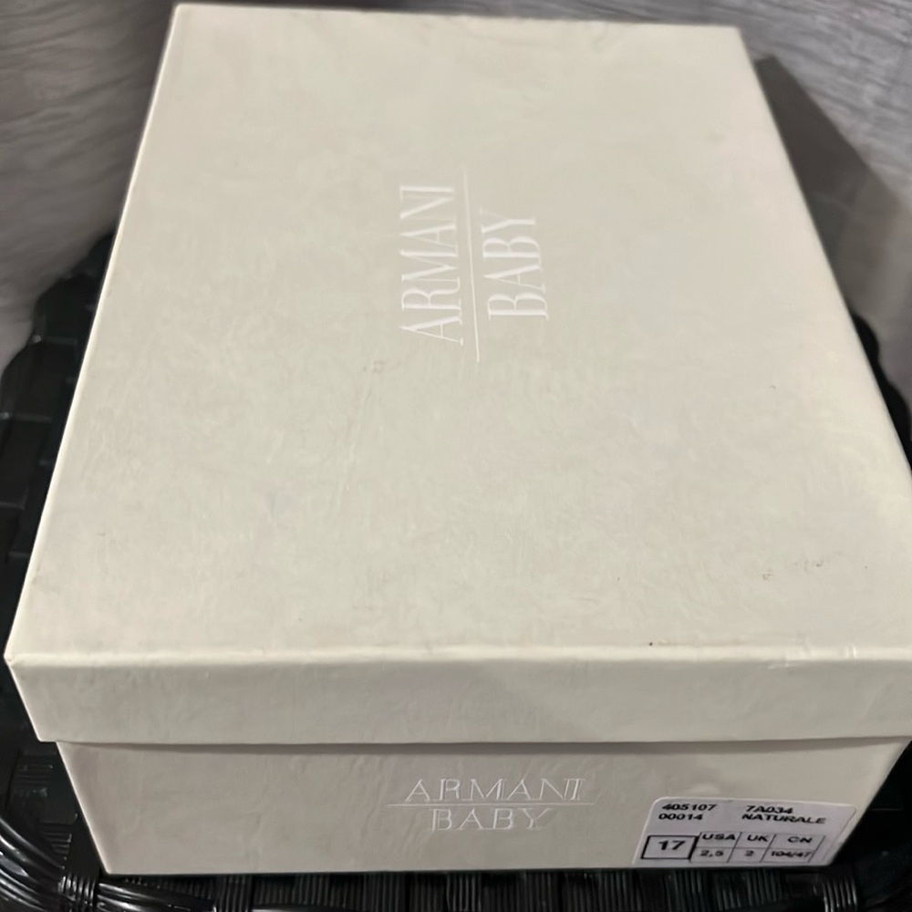 Armani Baby boots size 2